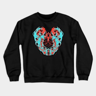 Abstract Heart Graphic Tee Crewneck Sweatshirt